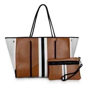 Haute Shore Greyson Naples Neoprene Tote with pouch